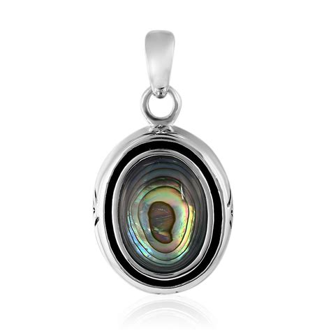 Zilveren Hanger Met Een Abalone Schelp Art Of Nature 5866JR Juwelo