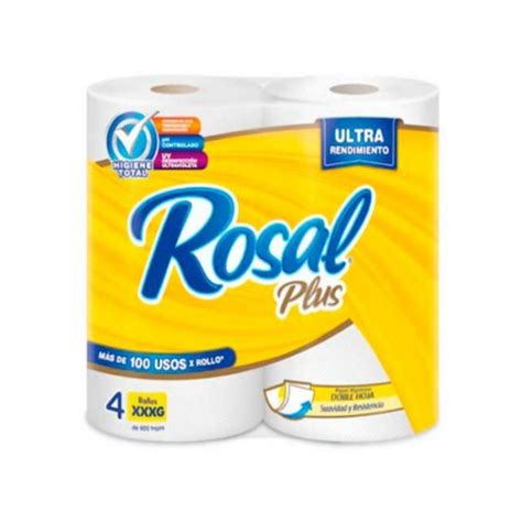 Rosal Plus Azul Papel Higi Nico H X Unidades Farmadon La