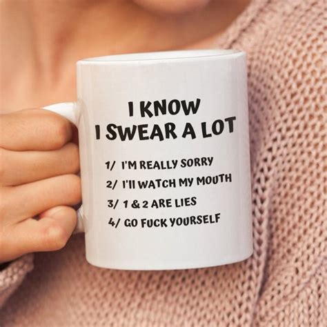 Sarcastic Mug Sayings Etsy