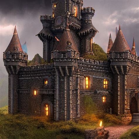 Ai Generated Castles 80 Images Etsy