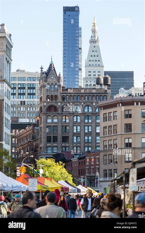 Union Square Greenmarket, New York City, USA Stock Photo: 80295126 - Alamy