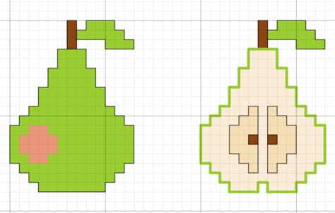 Imaginesque Cross Stitch Pear Pattern