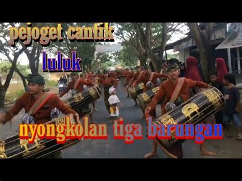 Nyongkolan Diiringi Tiga Barungan Joget Cantik Luluk Youtube