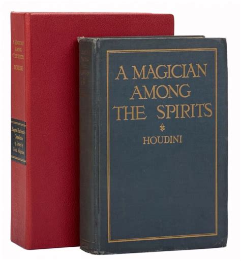 Houdini Harry A Magician Among The Spirits New York Harper Bros