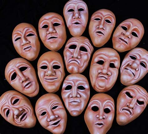 Full Face Character Mask set of 15 by Theater-Masks.com