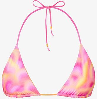 Vdm The Label Vdm The Abel Womens Tequilla Sunrise Blair Reversible Bikini Top ShopStyle Swimwear