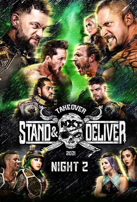 WWE NXT TakeOver Stand Deliver 2021 Night 2 TV Time