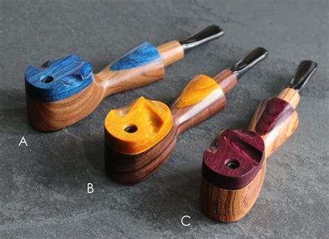 Colorful Exotic Wood Pipes Pro 420 Smoke Shop Pro 420