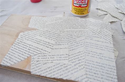 Using Mod Podge On Wood Clumsy Crafter