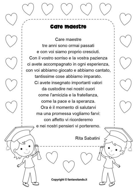 Poesie Per La Festa Di Fine Anno Da Dedicare Ai Docenti Della Scuola