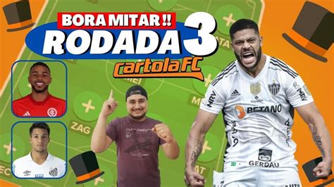 CARTOLA FC 3 RODADA HULK DE CAPITÃO YouTube