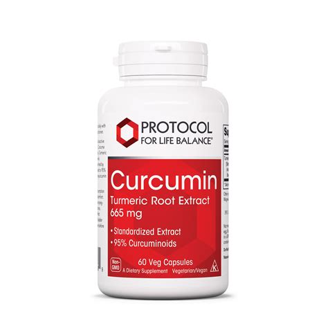 Curcumin 665 mg - Protocol for Life Balance