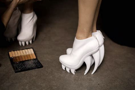 Iris Van Herpen X United Nude Fang Shoes