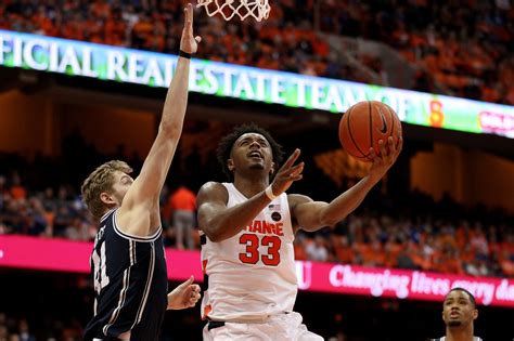 Syracuse Basketball Elijah Hughes Snubbed By Wooden Lands On Erving