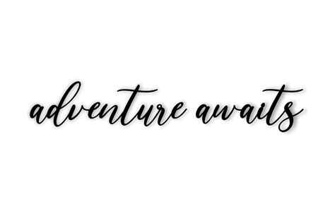 Adventure Awaits Sign Adventure Awaits Cutout Sign Etsy