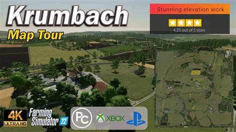 Krumbach Map Tour Farming Simulator 22 YouTube