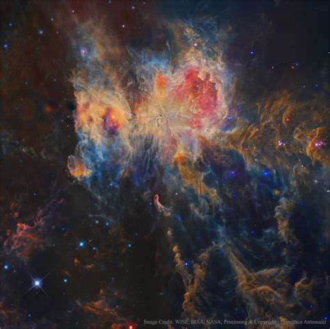 Apod 2019 January 2 The Orion Nebula In Infrared From Wise