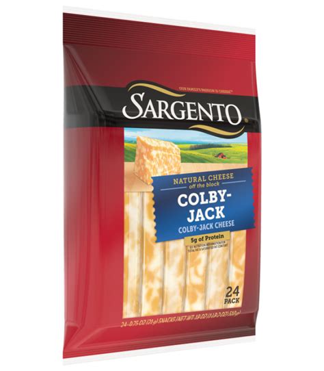 Sargento Colby Jack Natural Cheese Snack Sticks Count Sargento