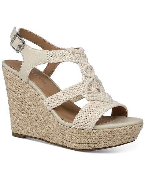 Sun Stone Esme Wedge Sandals Created For Macys Macys Wedge