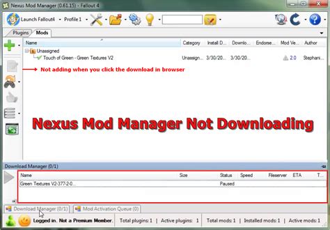 How To Use Nexus Mod Manager Fallout 4 Pagmemory