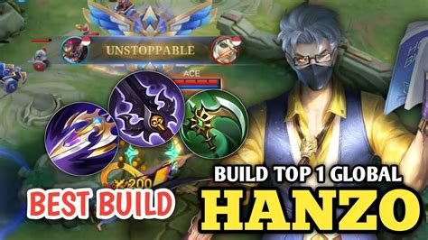 GAMEPLAY HANZO BACK TO META BUILD TOP 1 GLOBAL HANZO By Au Ah Mls