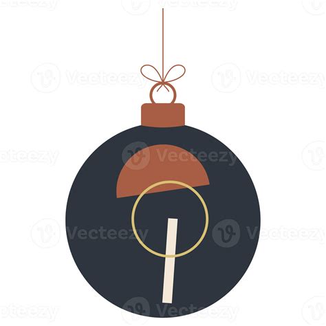 Christmas Bauble Ball Boho Style Png