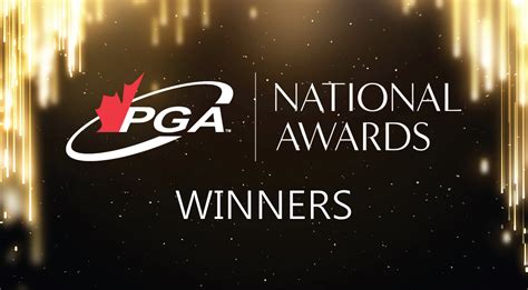 Announcing The 2020 Pga Of Canada National Award Winners Media Centre