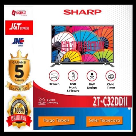 Promo Led Tv Sharp Aquos Inch Digital T C Dd I Hd Garansi Resmi