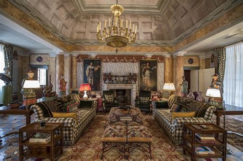 Photo Of In Peek Inside Valentinos Ornate Tuscan Villa Listed