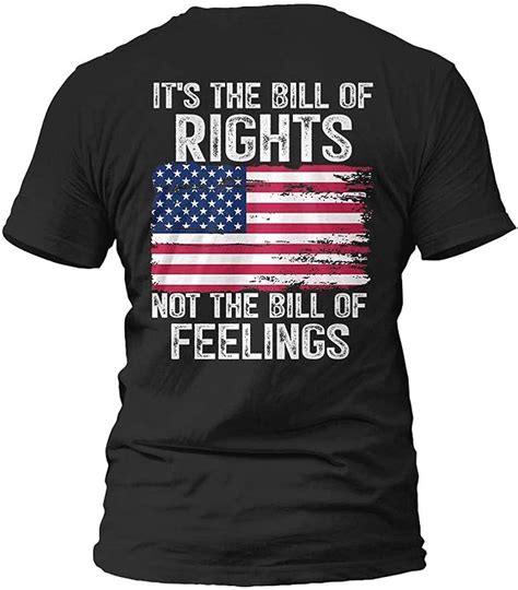 Rjsgdfjhs Mens Graphic T Shirts Its The Bill Of Rights Not The Bill