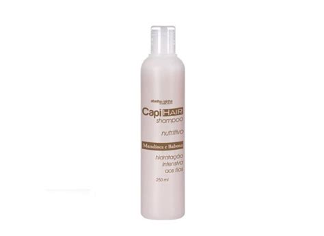 Shampoo Nutritivo Mandioca E Babosa Capi Hair Abelha Rainha 250ml Em