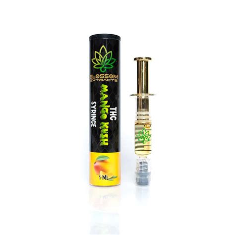 Blossom Extracts Mango Kush Thc Distillate Syringe