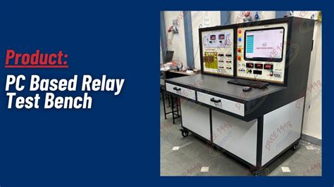 Computerized PC Based Relay Test Bench YouTube