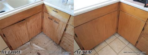 Check Out This Before And After Photo Of Beautiful Walnut Cabinets That