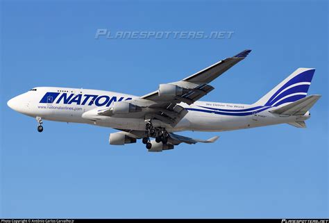 N756CA National Airlines Boeing 747 412 BCF Photo by Antônio Carlos