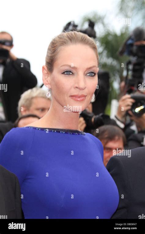 Actress Jury Member Uma Thurman Cannes International Film