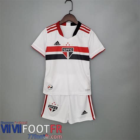 Sao Paulo 21 22 Maillot De Foot Bambini Domicile