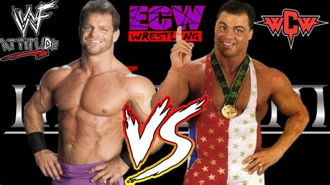 WWF No Mercy Invasion Mod Matches Chris Benoit Vs Kurt Angle YouTube