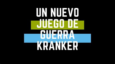 un nuevo juego kranker - YouTube