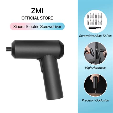 Xiaomi Mijia Cordless Electric Screwdriver With Bits Shopee