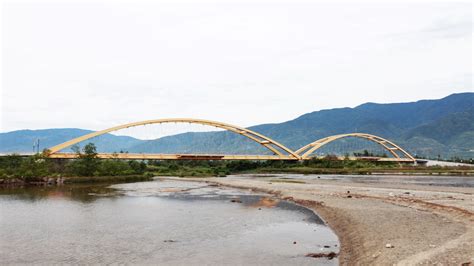 Teluk Palu Bridge Indonesia Waagner Biro Bridge Me