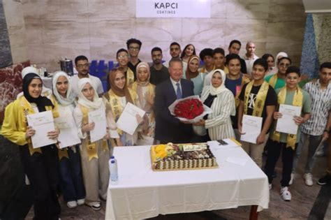 ENGINEER MOHAMED EL SAYED HONORS TOP STUDENTS AT LANGUAGE SCHOOLS