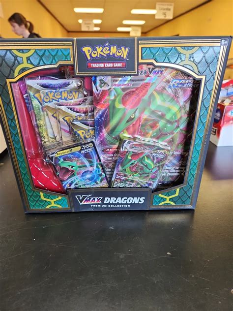 Mavin Pokemon TCG VMAX DRAGONS Premium Collection Box 2022 Rayquaza