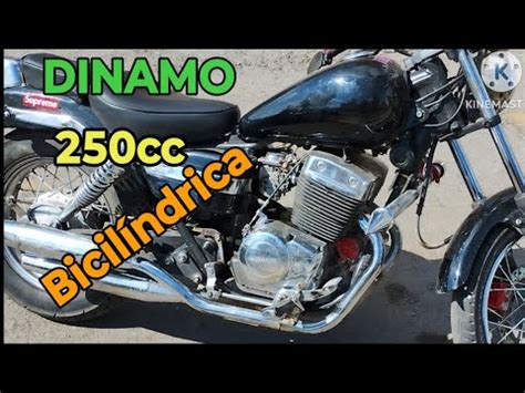 dinamo custom 250cc BICILÍNDRICA YouTube