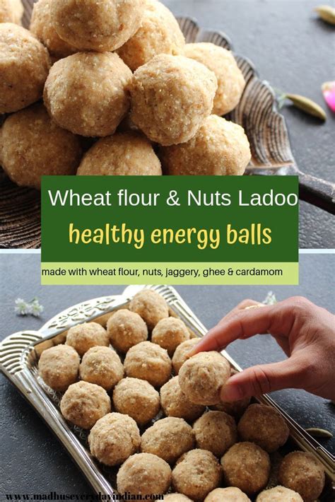 Wheat Flour And Nuts Ladoo Aata Ladoo Aata Aur Gur Ka Ladoo Recipe