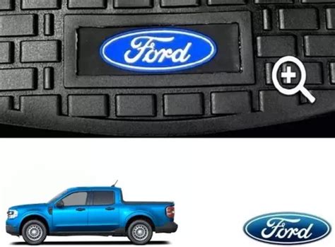 Tapetes 4pz Charola 3d Logo Ford Maverick 2021 En Venta En Tlaquepaque