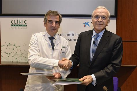 La Caixa Y El Hospital Cl Nic De Barcelona Firman Una Alianza Para