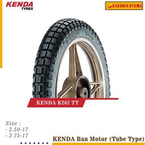 KENDA Ban Motor Tube Type K262 Karunia Utama Variasi