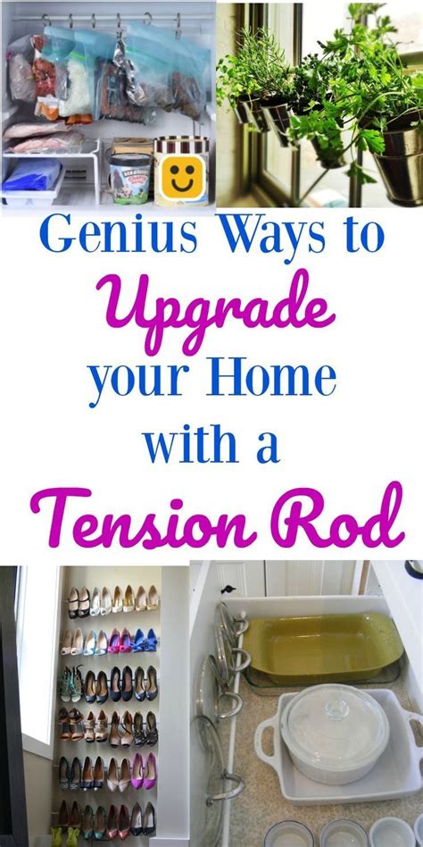 I Love Using These Tension Rod Ideas To Organize My Home On A Budget