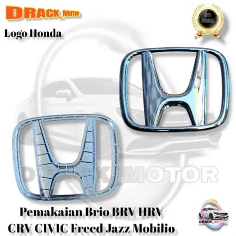 Jual Logo Emblem Honda Brio Bagasi Belakang Emblem Logo Honda Brio